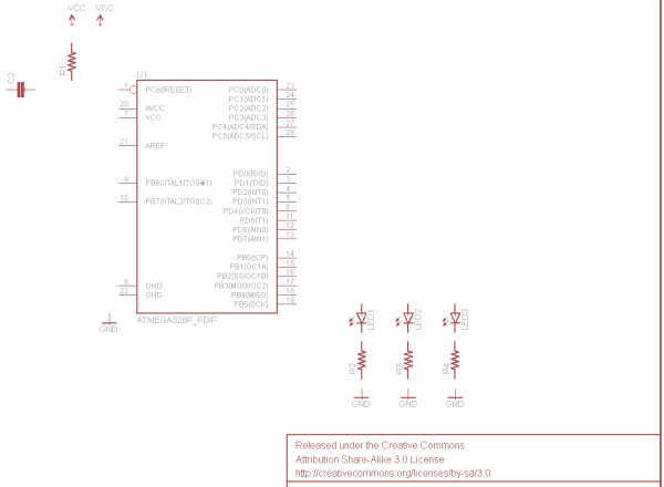 Microcontroller circuit added